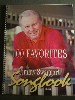 1981 Jimmy Swaggart 100 Favorites Music Song Book - Pages: 176
