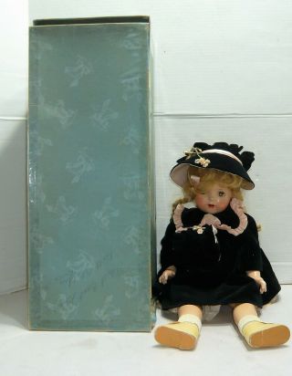 Vintage Madame Alexander Princess Elizabeth Composition Doll W/box