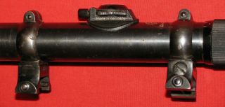 Vintage german rifle scope HENSOLDT DIALYTAN 4X / TOP scope for 98K 2