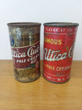 Famous Utica Club Xxx Pale Cream Ale Usbc 142 - 18 & 19 West End Brewing Utica,  Ny