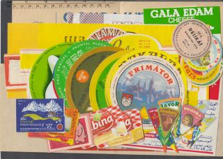 71 Czechoslovakian And Czech Cheese Labels 2.