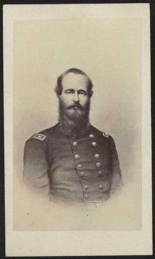 Civil War Cdv General Grant Early In The War