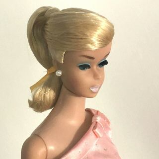 Swirl Vintage Ponytail Barbie Platinum (nude) 1964 Fantastic Hair