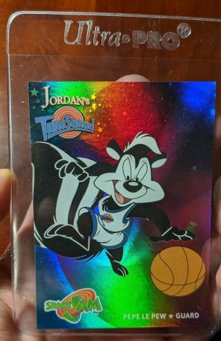 1996 Upper Deck Space Jam Tune Squad - Pepe Le Pew - Insert Card T9