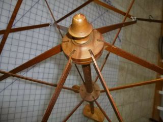 Vintage Wood Umbrella Yarn Swift Yarn Winder See Pictures