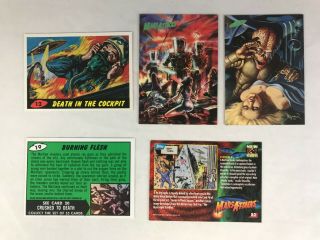 MARS ATTACKS ARCHIVES (Topps 1994) Complete Card Set (0 - 99) w/ UNPUBLISHED ART 2