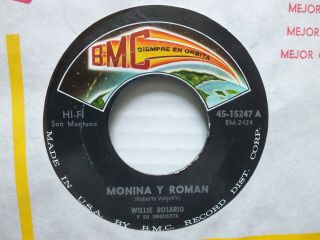 Willie Rosario Y Su Orquesta Monina Y Roman / Mambo Nuevo 45 Hear