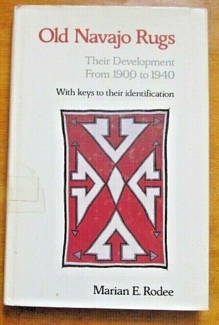 Old Navajo Indian Rugs 1900 - 1940 Indentification Book A Must Have