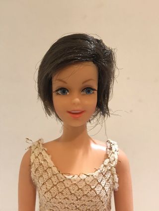 Vintage Mattel Barbie 1967 Casey Doll Brunette All - Gorgeous