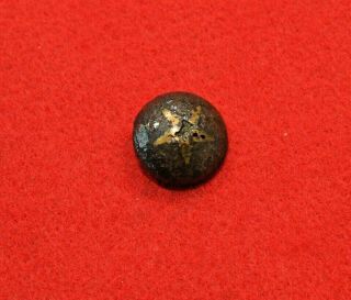 Dug Confederate Mississippi Coat Button Face Button From Cold Harbor Battlefield