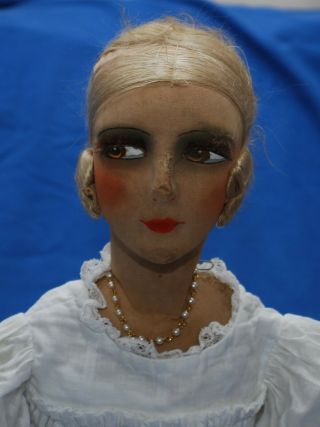 Fabulous Face Blonde Wig 32 " 1920 