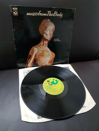 Ron Geesin & Roger Waters ‎– Music From The Body / Uk Lp (1970) Shsp 4008