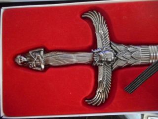Silver Handled Egyptian Athame/dagger,  Ritual Item