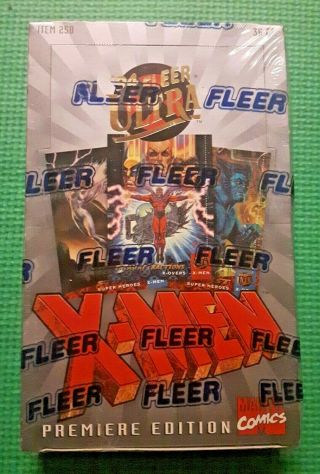 1994 Fleer Ultra X - Men Premiere Edition Factory Box