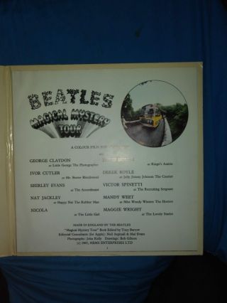 THE BEATLES,  1967 MAGICAL MYSTERY TOUR; U.  S.  PRESS,  NEAR. 2