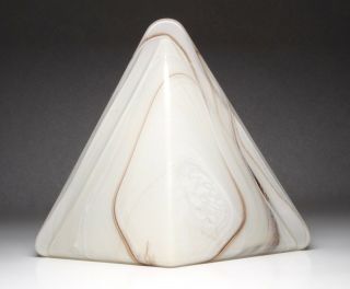 Vintage Art Slag Glass Lamp Shade