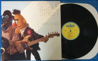 Sesame Street Born To Add Bruce Springsteen 1983 Vinyl Lp Record Nm