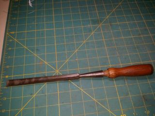 Vintage Greenlee 5/8” In - Cannel Gouge Wood Socket Chisel Carpenter Carving Tool