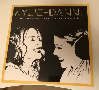 Kylie & Dannii Minogue 100 Degrees (still Disco To Me) Clear Vinyl 12 "