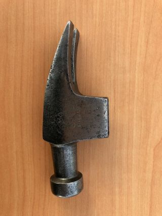 Vintage Collins Legitimus Co.  Straight Claw Hammer Head Weighs 16oz.