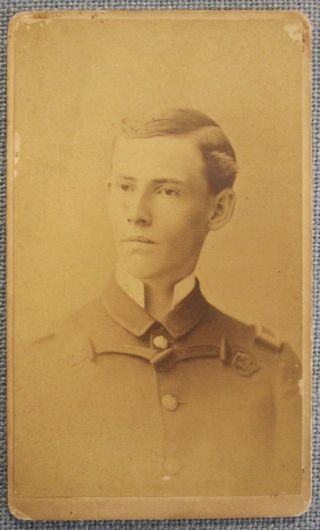 Cdv - Lt.  Vasa Edwin Strolbrand - 13th Us Infantry