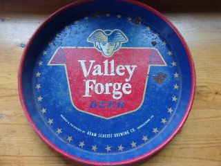 Vintage Valley Forge Beer Tray - - Rams Head Ale,  Adam Scheidt Brewing Co