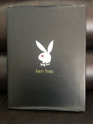 Playboy Forty Years Hard Cover Book Signed Bu Hugh Hefner And 26 Playmates Rare