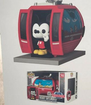 Funko Pop Ride Disney Skyliner Disney Parks Exclusive Mickey Mouse On Hand