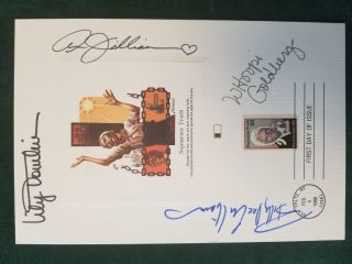 Billy Dee Williams,  Whoopi Goldberg,  Ann Jillian,  Lily Tomlin Autographed W/coa