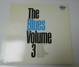 V/a The Blues Volume 3 Lp Chess ‎– Ch 9276 Chicago Blues 1988 Ex/vg,  Promo