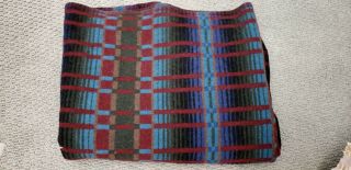 Vintage Woolrich Pearce Wool Blanket 70 X 89 Inches