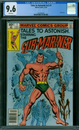 Tales To Astonish Vol 2 1 Cgc 9.  6 - White Pages