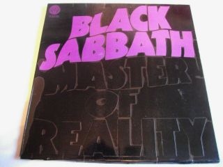 Black Sabbath Master Of Reality 1971 Uk 1st Swirl Vertigo Lp