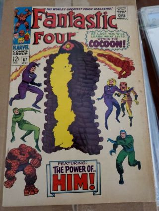 Fantastic Four 67 (oct 1967,  Marvel)
