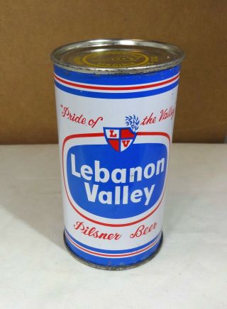 Lebanon Valley Eagle Brew Version Vintage Flat Top Beer Can Tax Lid