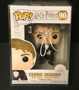 Harry Potter Cedric Diggory Funko Pop Signed By Robert Pattinson