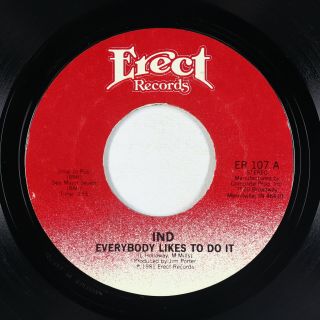 Modern Soul Boogie 45 - Ind - Everybody Likes To Do It - Erect - Vg,  Mp3
