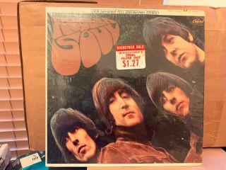 The Beatles Rubber Soul 1965 1st Stereo Press In Shrink Plays Ex,  /nm -