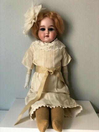 Rare Antique 20” Doll By Gebruder Kuhnlenz Bavaria Germany Marked G Br 170 K