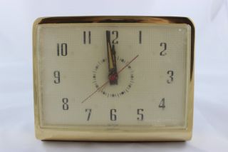 Vintage General Electric Telechron Alarm Clock Model 7h237