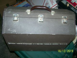 Vintage Kennedy Kits Metal Fishing Tackle Box 1118 - Al - 6 Trays