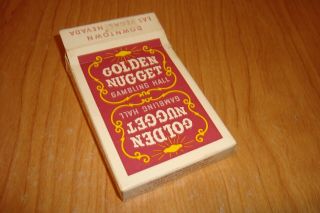 Vintage Playing Cards,  Golden Nugget Gambling Hall - In Originall Bo