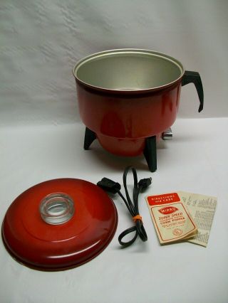 Vintage Mirro Speed Colormode Electric Popcorn Popper B - 9224 - 70 2