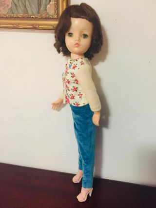 Vintage 1950s Madame Alexander Cissy Doll With Tagged Pant Suit