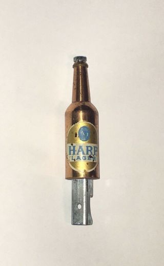 Vintage Harp Lager Retractable Bottle Opener Beer