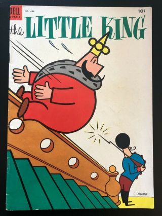 The Little King 494 (four - Color,  Dell,  1942) Quality Golden Age Comic - Fn/vf