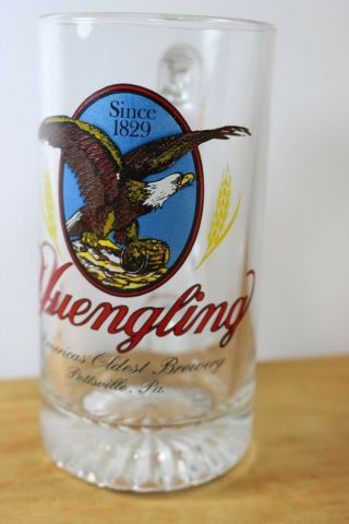Yuengling Glass Beer Stein Eagle Americas 