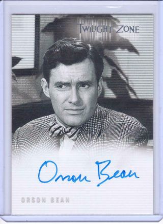 Twilight Zone Series 4 Autograph Card A82 Orson Bean