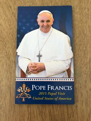 Pope Francis Holy Cards (15 Total)