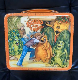 Vintage Sid & Marty Krofft Sigmund And The Sea Monsters Lunch Box 1974